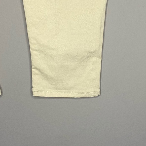 J BRAND pale yellow leg pant - Picture 5 of 7